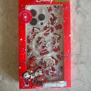 Disney Festive Mickey Mouse iPhone 16 pro max Case - Red and White